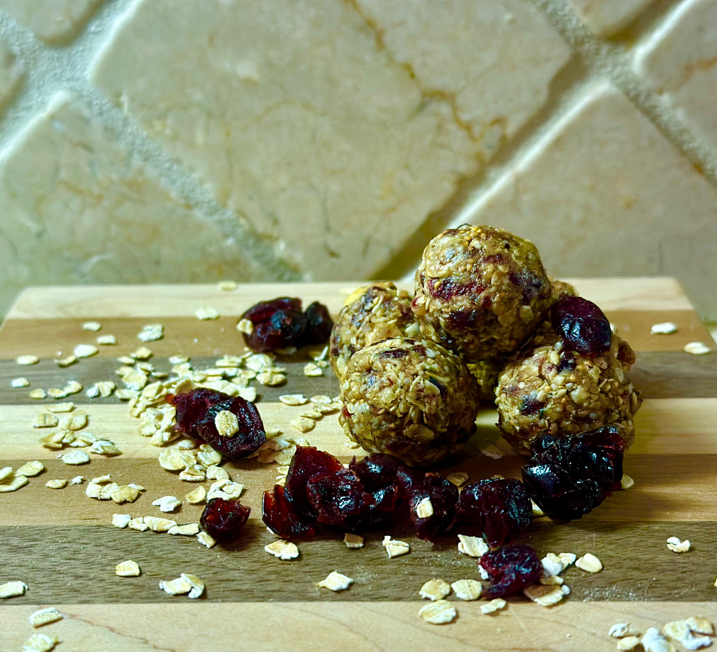 Cranberry-Oat Energy Bites