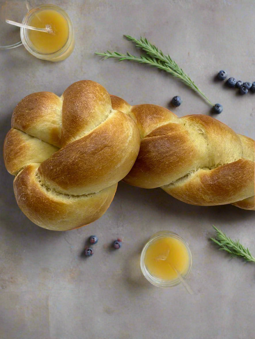 Mini Challah Bread loaves