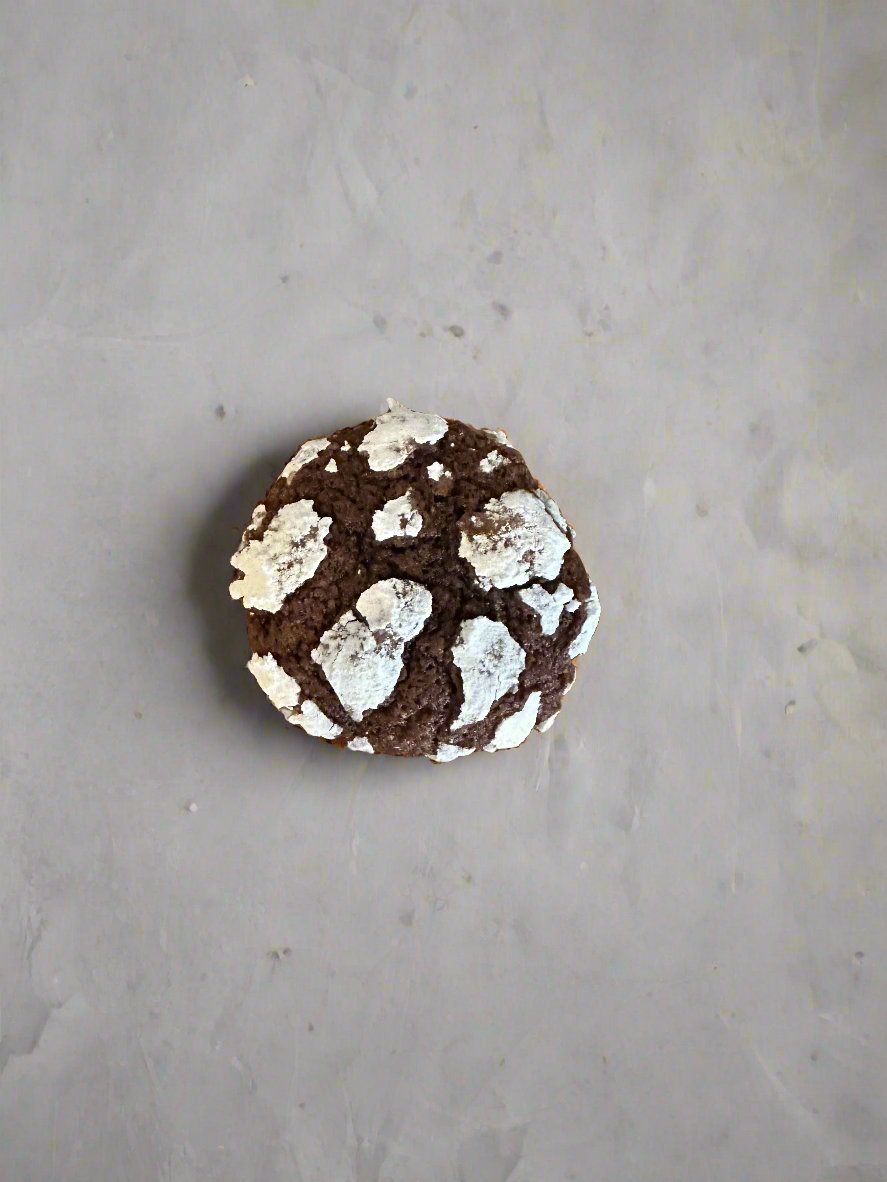 Cocoa Snowflake cookies