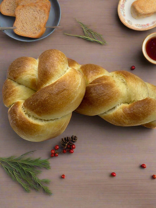 Mini Challah Bread loaves