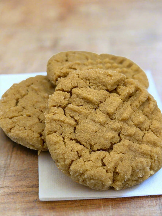 Peanut Butter Cookies (naturally gluten free) -24 per order